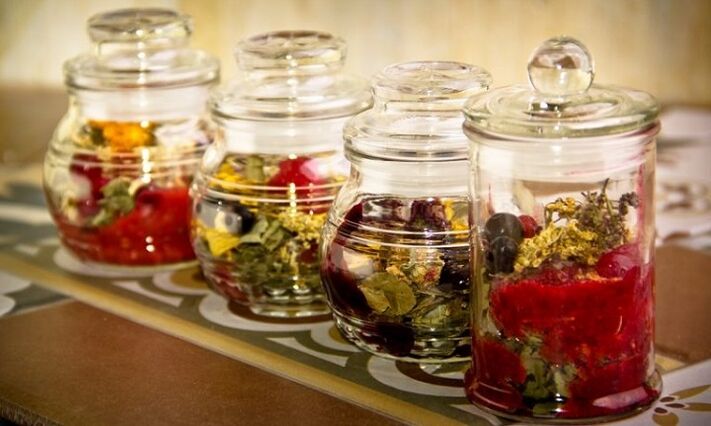 Teintures à base de plantes pour le traitement de la prostatite