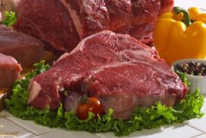 Viande et légumes pour la prostatite